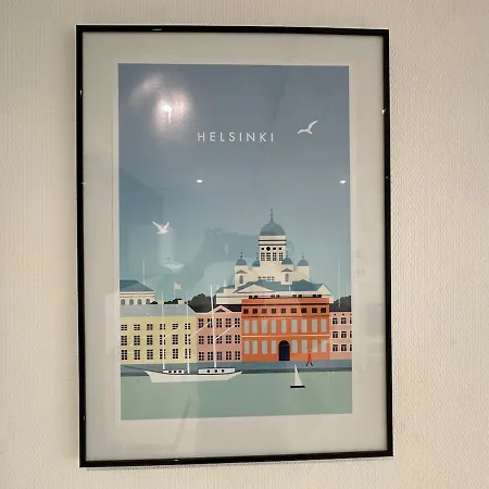 公寓 C Helsinki - Cosy Pres Du Centre-ville *